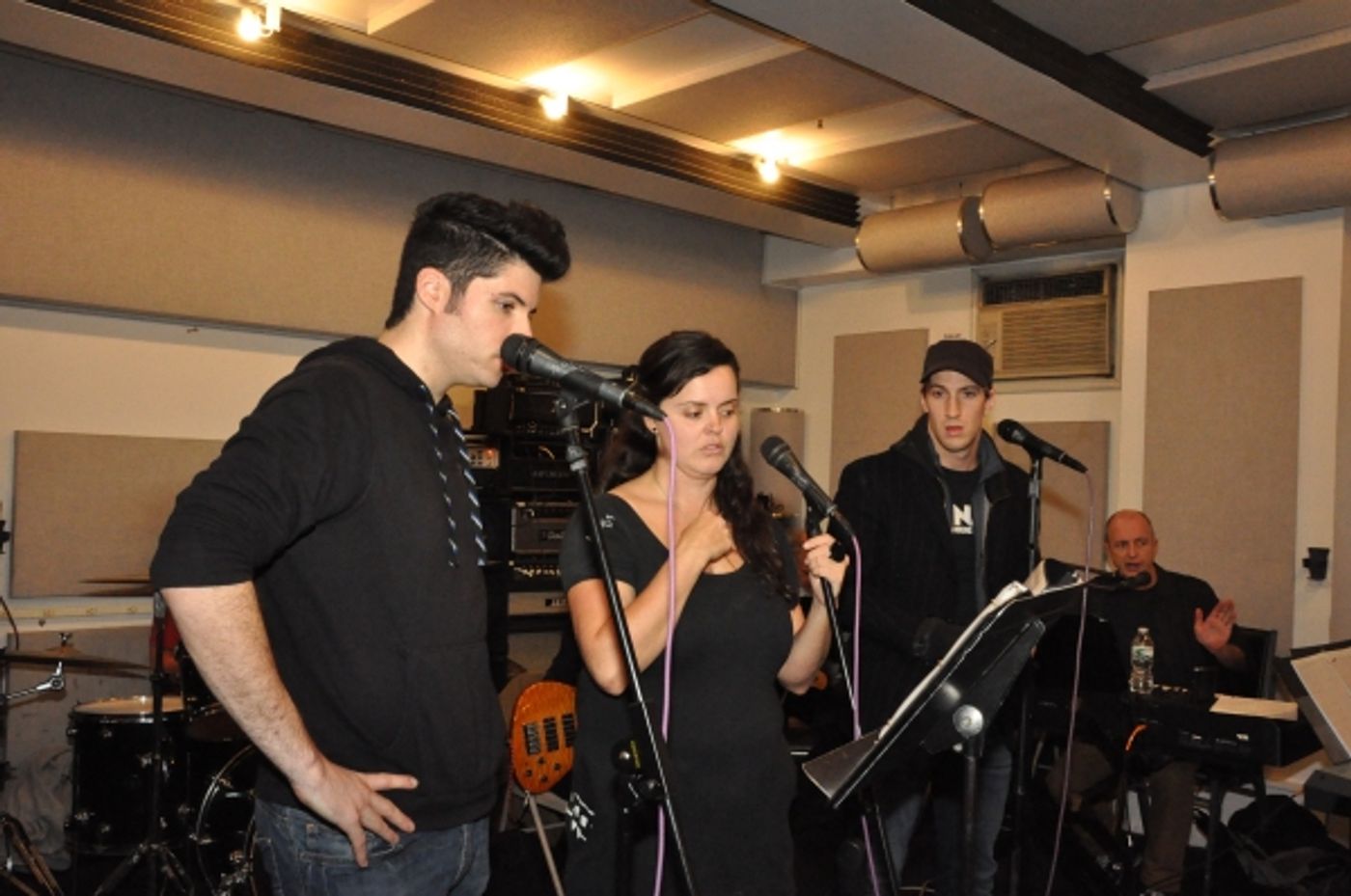 Photo Coverage: Constantine Maroulis, Emma Hunton, Michael Cerveris and More in Rehearsals for ROCKERS ON BROADWAY Image