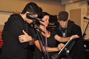 Michael Valentine, Amelia Cormack and John Arthur Green Photo