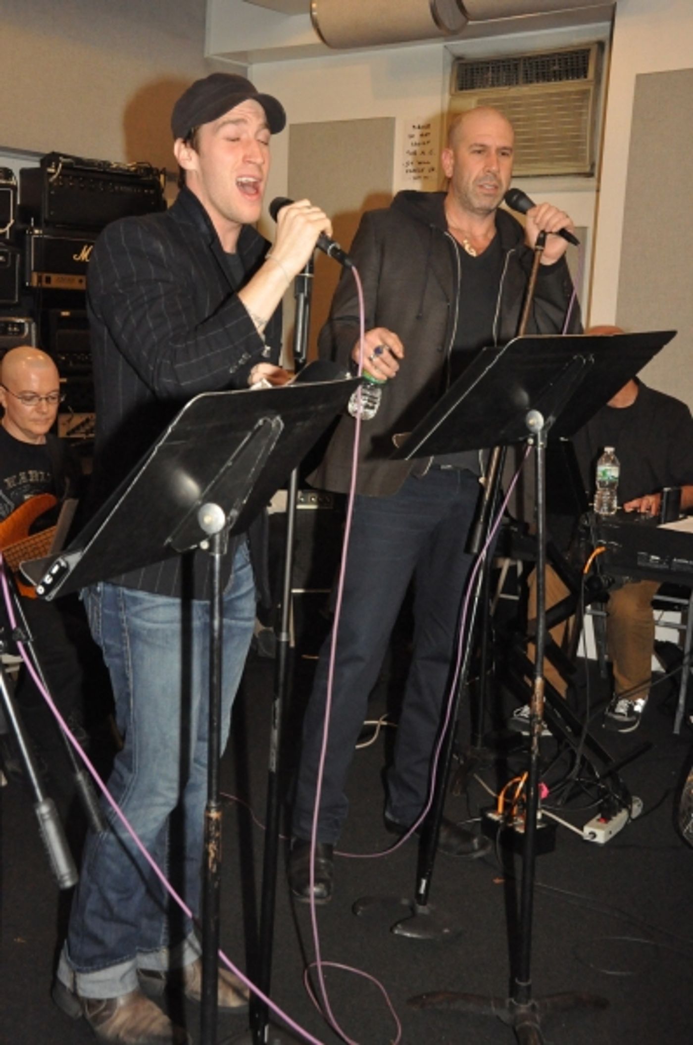 Photo Coverage: Constantine Maroulis, Emma Hunton, Michael Cerveris and More in Rehearsals for ROCKERS ON BROADWAY Image