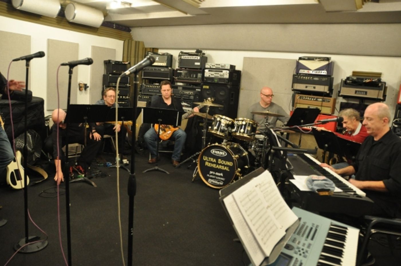 Photo Coverage: Constantine Maroulis, Emma Hunton, Michael Cerveris and More in Rehearsals for ROCKERS ON BROADWAY Image