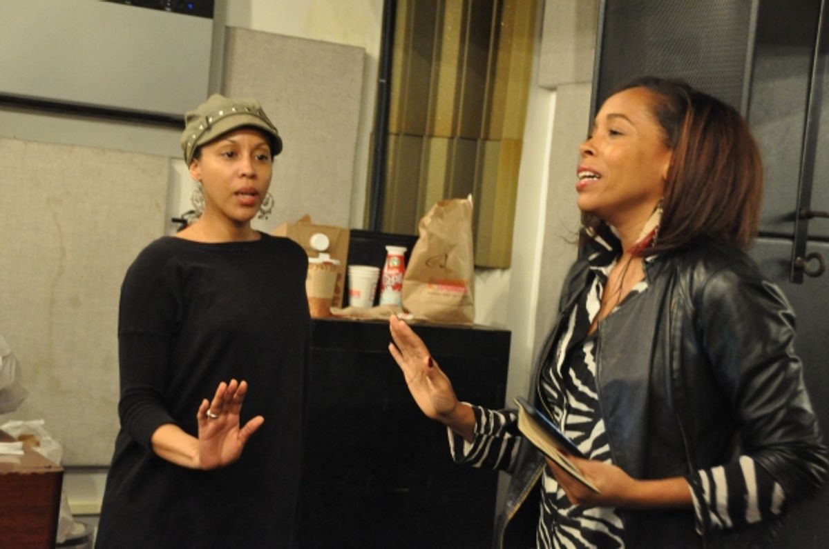 Krisha Marcano and Dionne Figgins at 