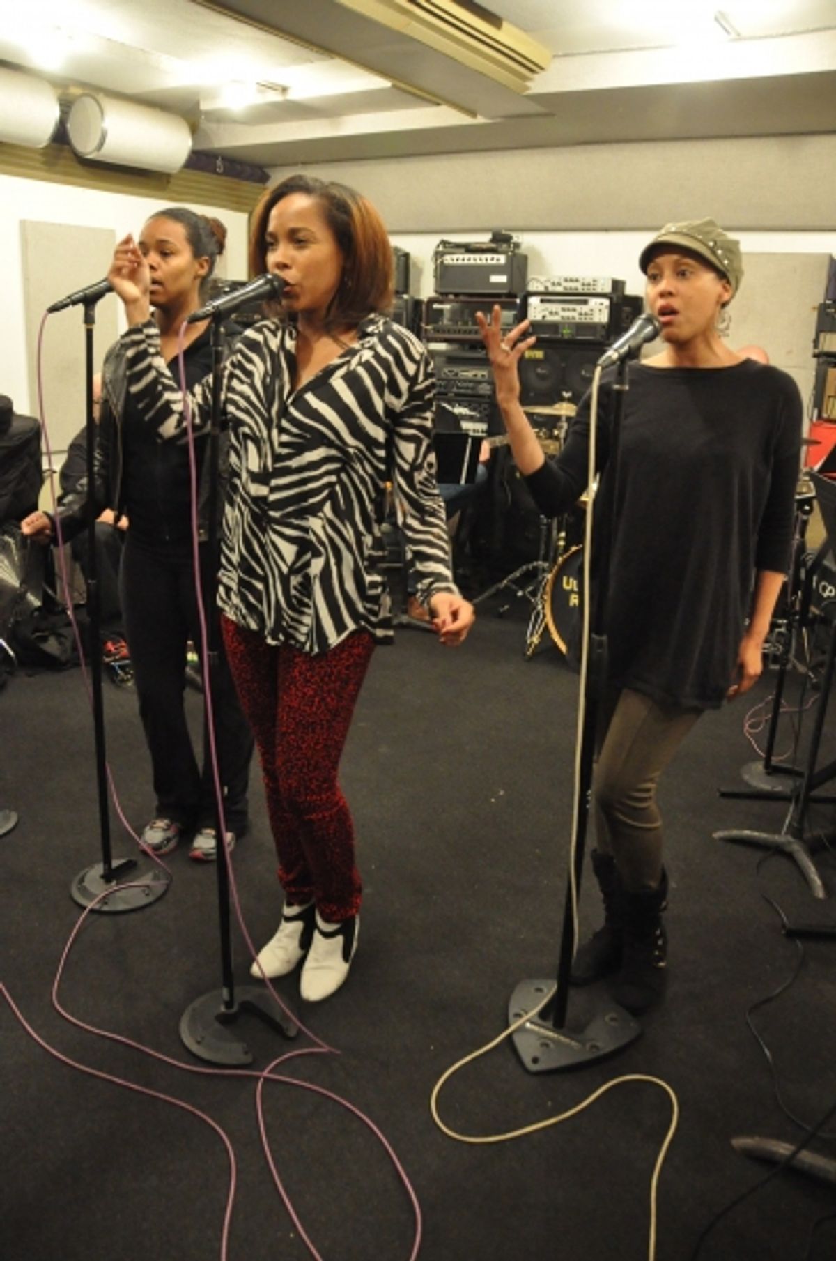 Rebecca E. Covington, Dionne Figgins and Krisha Marcano at 