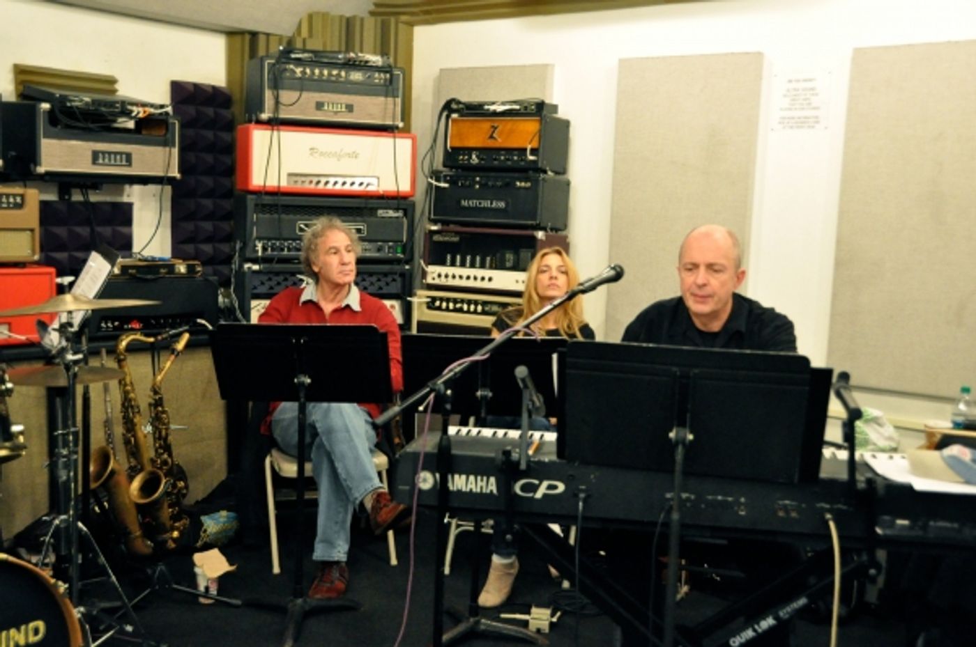 Photo Coverage: Constantine Maroulis, Emma Hunton, Michael Cerveris and More in Rehearsals for ROCKERS ON BROADWAY Image