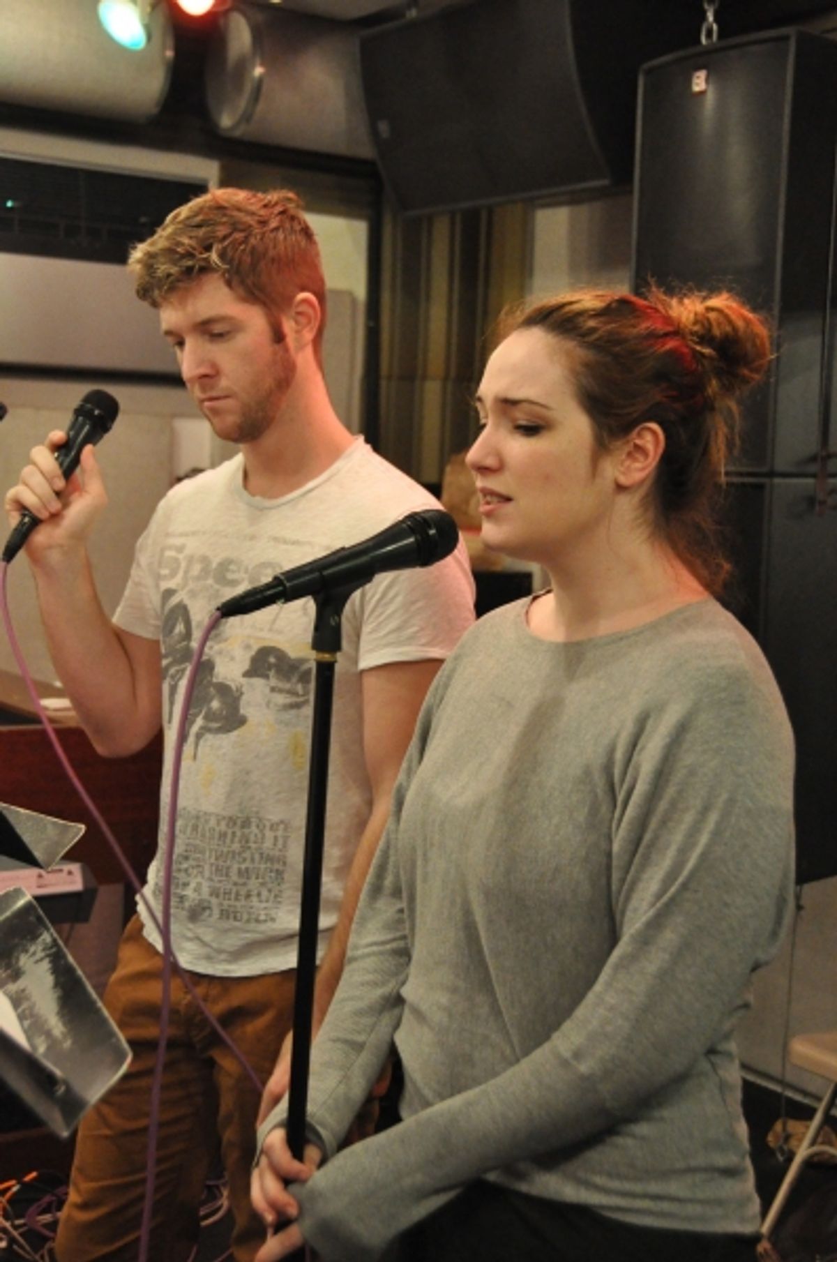 Eric Michael Krop and Emma Hunton at 