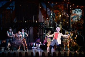 Robert Joy (front) and the cast of La Jolla PlayhouseÃ¢â‚¬â„¢s re-imagined  Photo