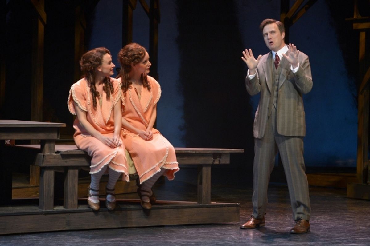 Emily Padgett, Erin Davie and Manoel Felciano at 