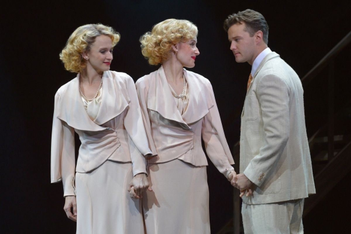 Emily Padgett, Erin Davie and Matthew Hydzik at 