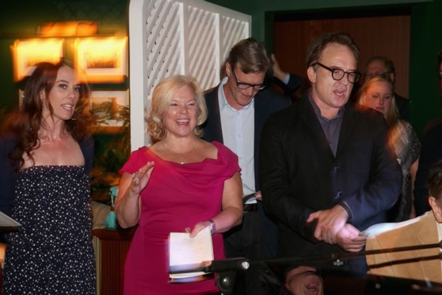 Photo Flash: Emma Thompson and More Join Richard Sherman for SAVING MR. BANKS Sing-A-Long Image