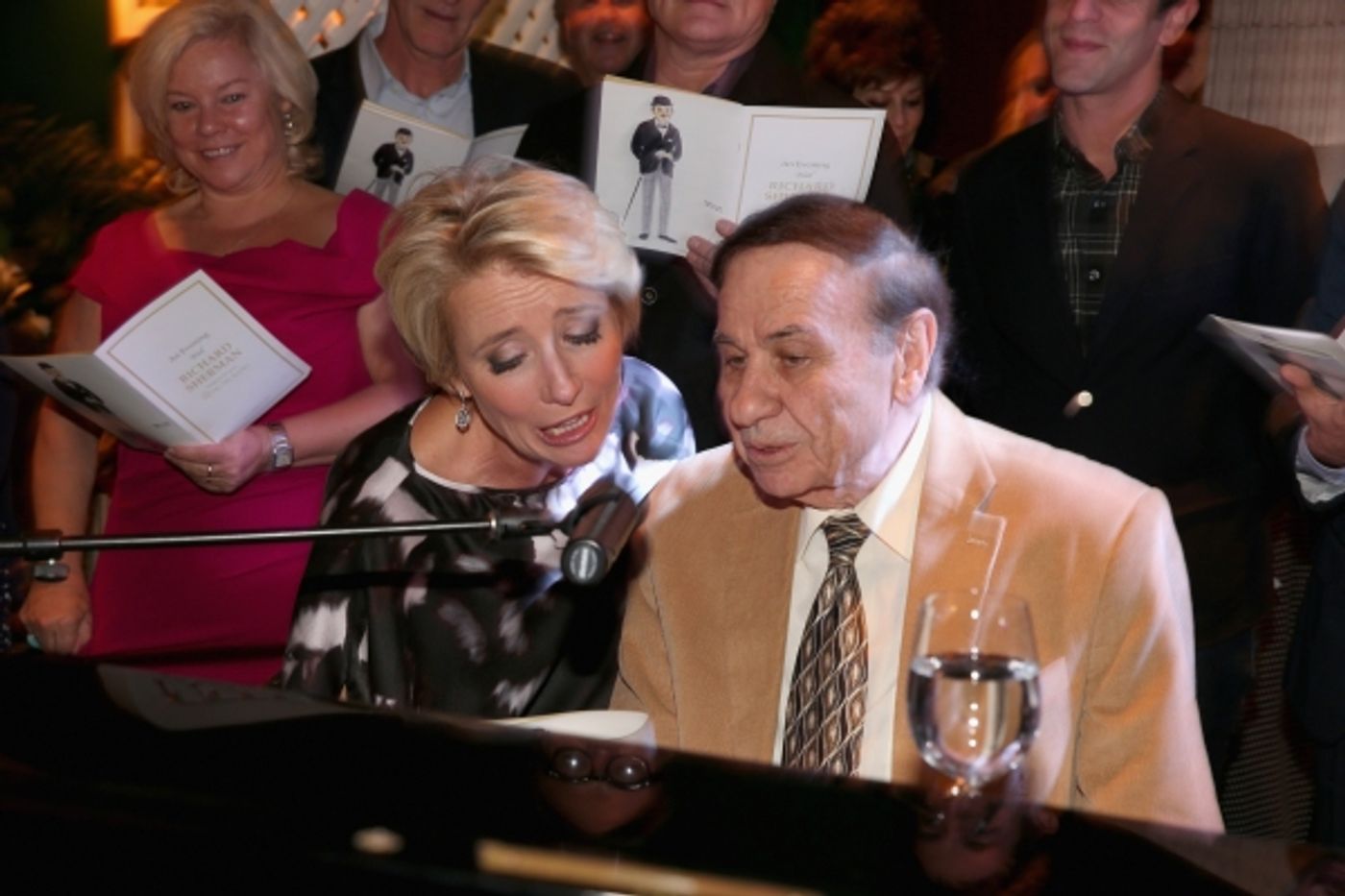 Photo Flash: Emma Thompson and More Join Richard Sherman for SAVING MR. BANKS Sing-A-Long  Image