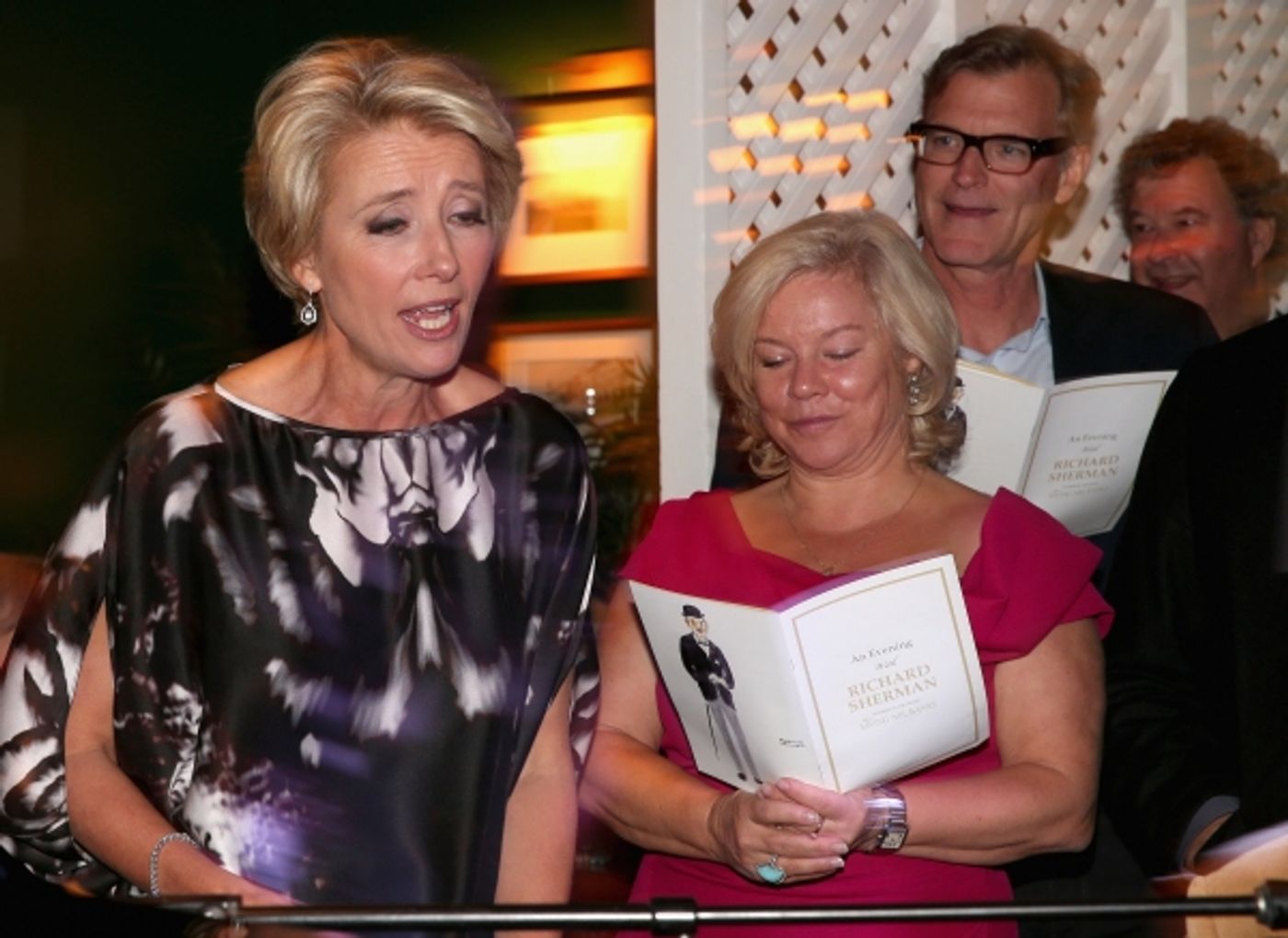 Photo Flash: Emma Thompson and More Join Richard Sherman for SAVING MR. BANKS Sing-A-Long  Image