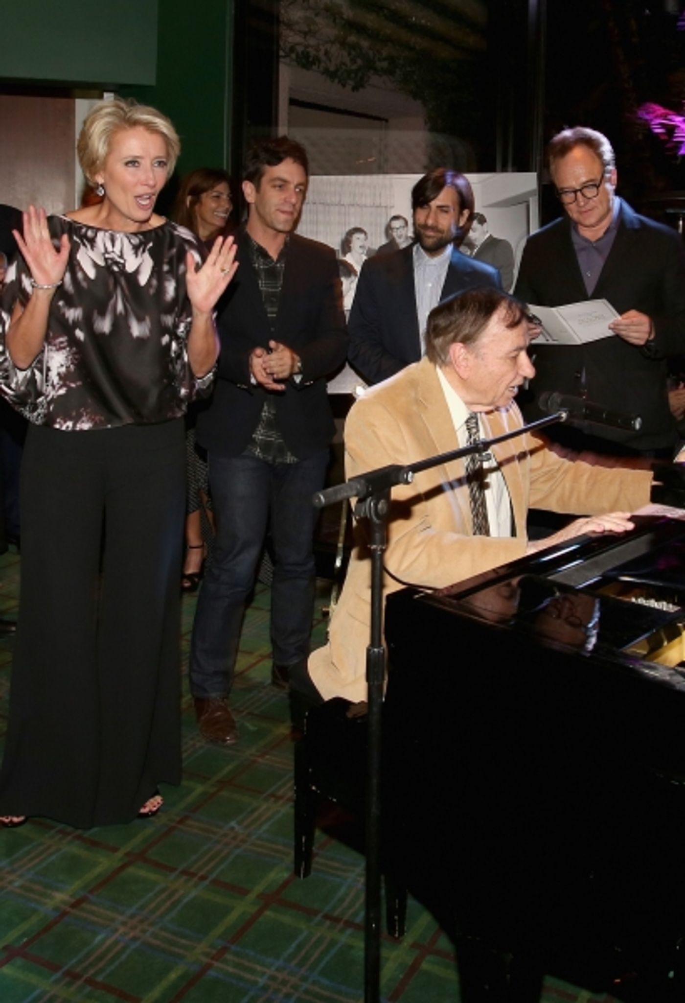 Photo Flash: Emma Thompson and More Join Richard Sherman for SAVING MR. BANKS Sing-A-Long  Image