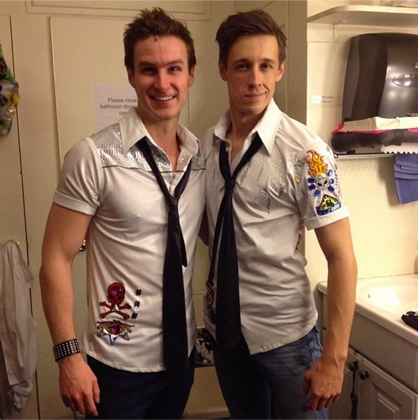 Photo Flash: Saturday Intermission Pics, Nov 9  - 'GREAT COMET' Takes on THOR, KINKY BOOTS Celebrates 'Movember' and More!  Image