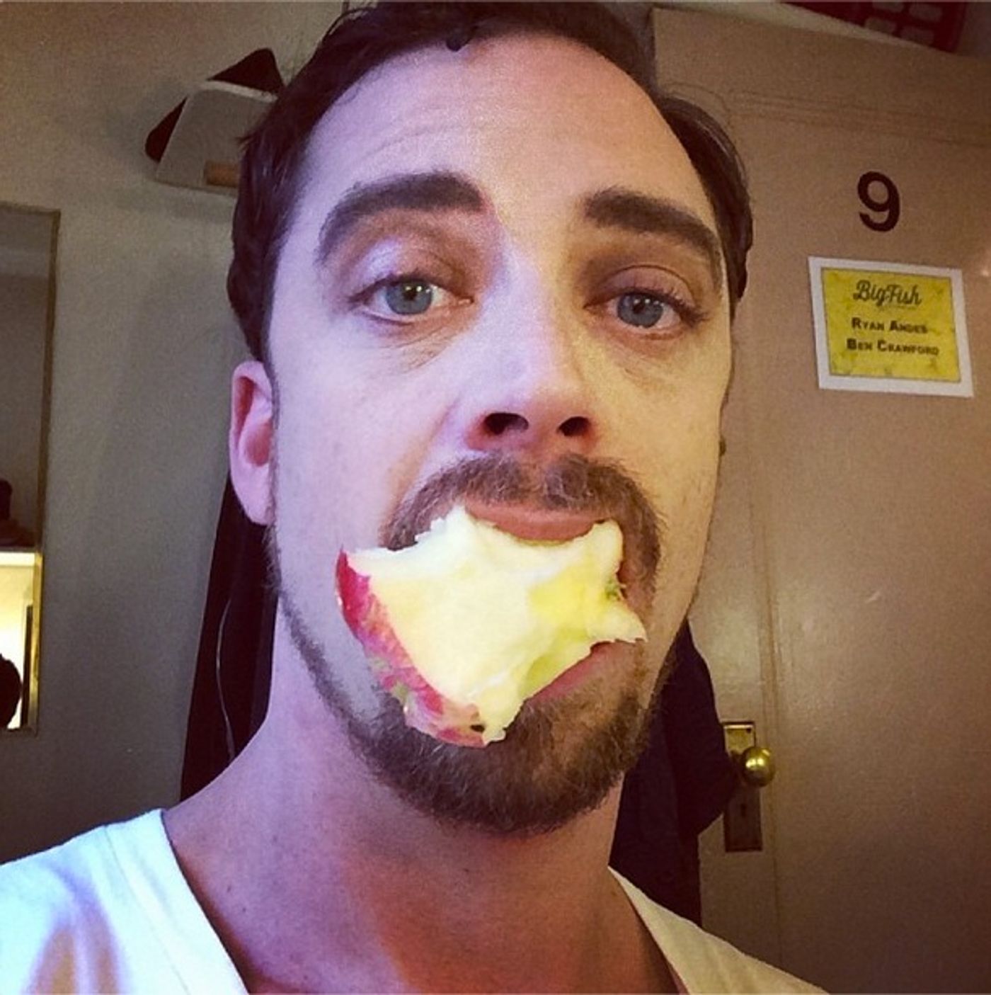 Photo Flash: Saturday Intermission Pics, Nov 9  - 'GREAT COMET' Takes on THOR, KINKY BOOTS Celebrates 'Movember' and More!  Image