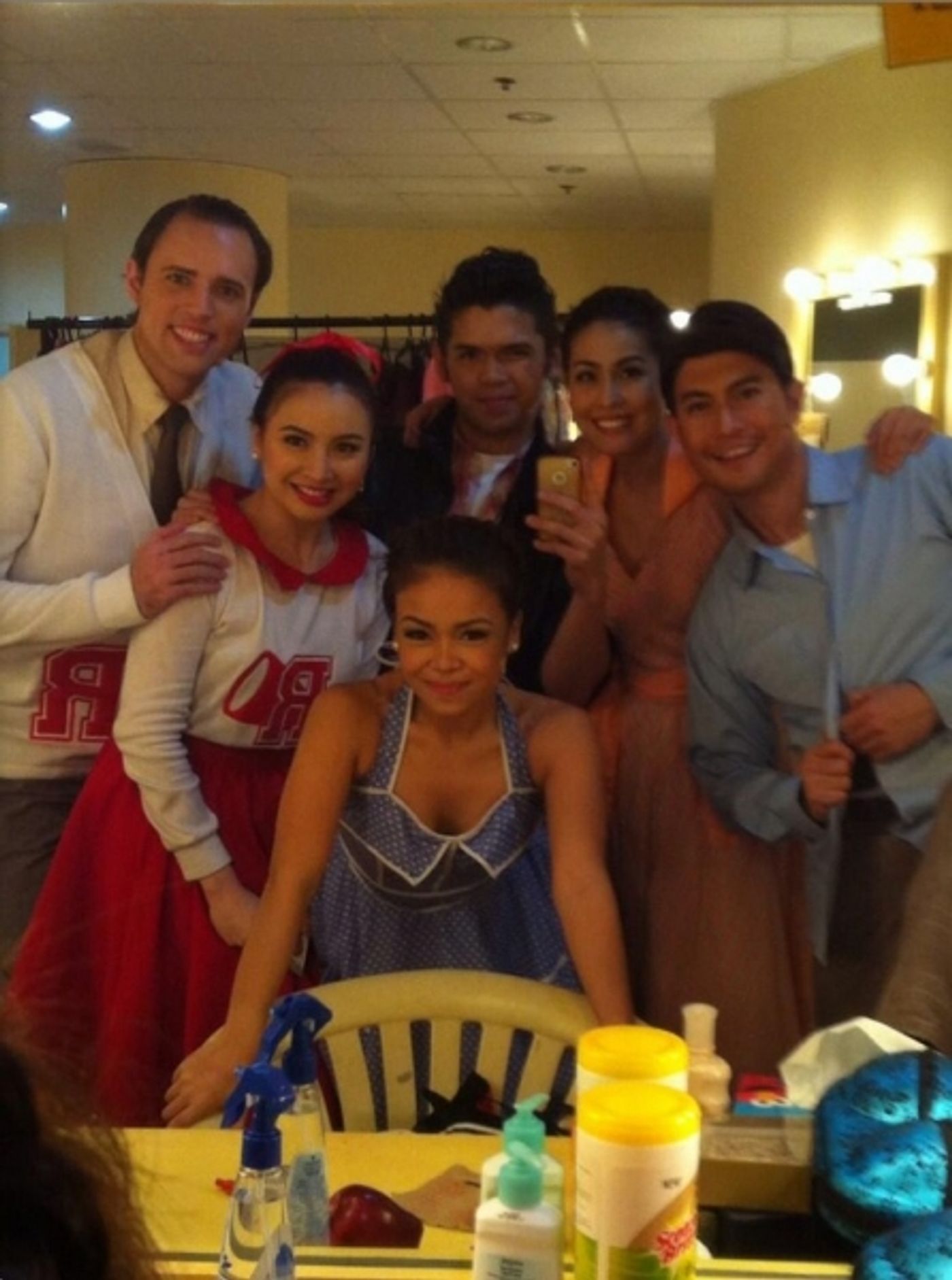 Photo Flash: Saturday Intermission Pics, Nov 9  - 'GREAT COMET' Takes on THOR, KINKY BOOTS Celebrates 'Movember' and More!  Image