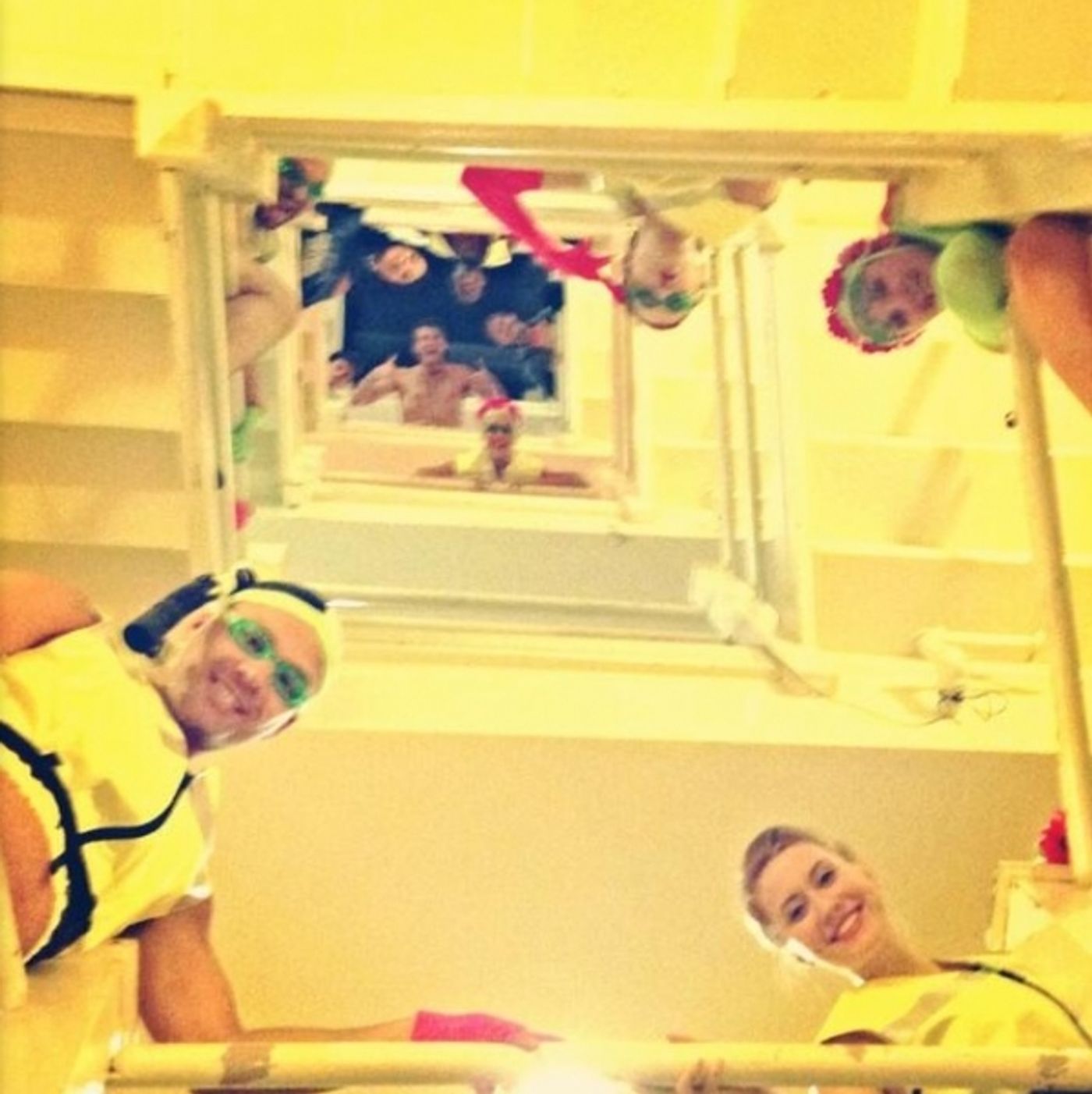 Photo Flash: Saturday Intermission Pics, Nov 9  - 'GREAT COMET' Takes on THOR, KINKY BOOTS Celebrates 'Movember' and More!  Image