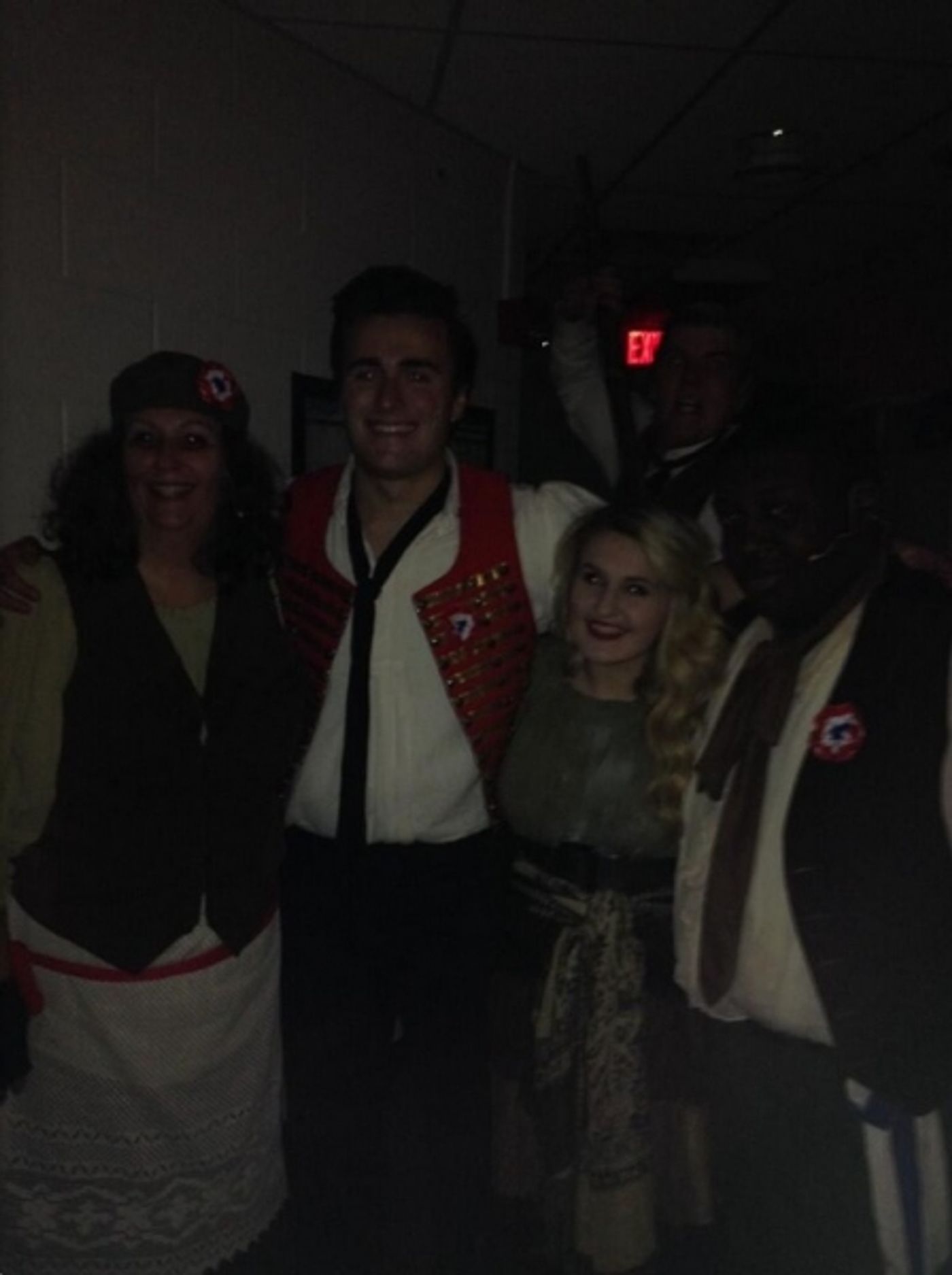 Photo Flash: Saturday Intermission Pics, Nov 9  - 'GREAT COMET' Takes on THOR, KINKY BOOTS Celebrates 'Movember' and More!  Image