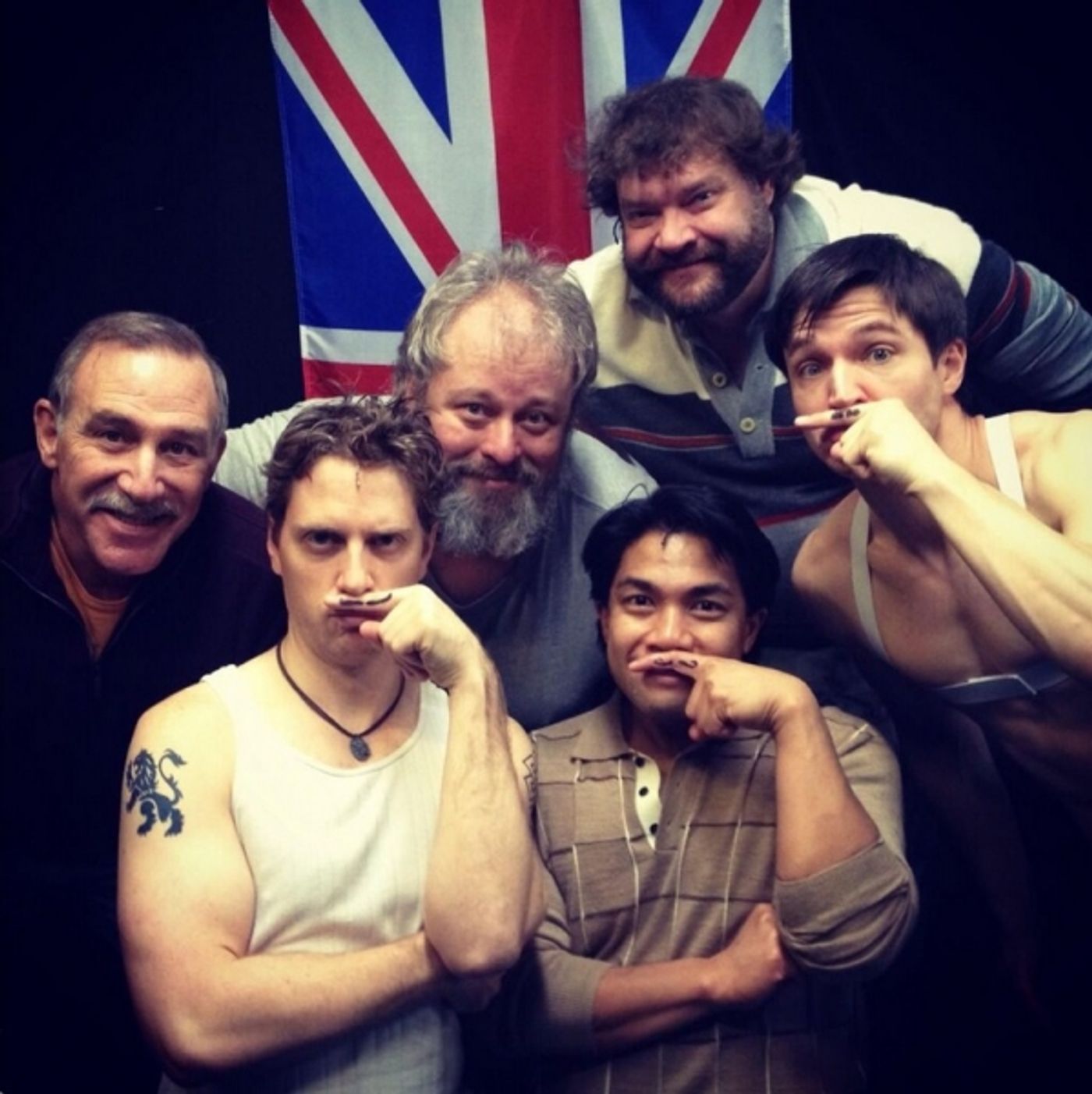 Photo Flash: Saturday Intermission Pics, Nov 9  - 'GREAT COMET' Takes on THOR, KINKY BOOTS Celebrates 'Movember' and More!  Image