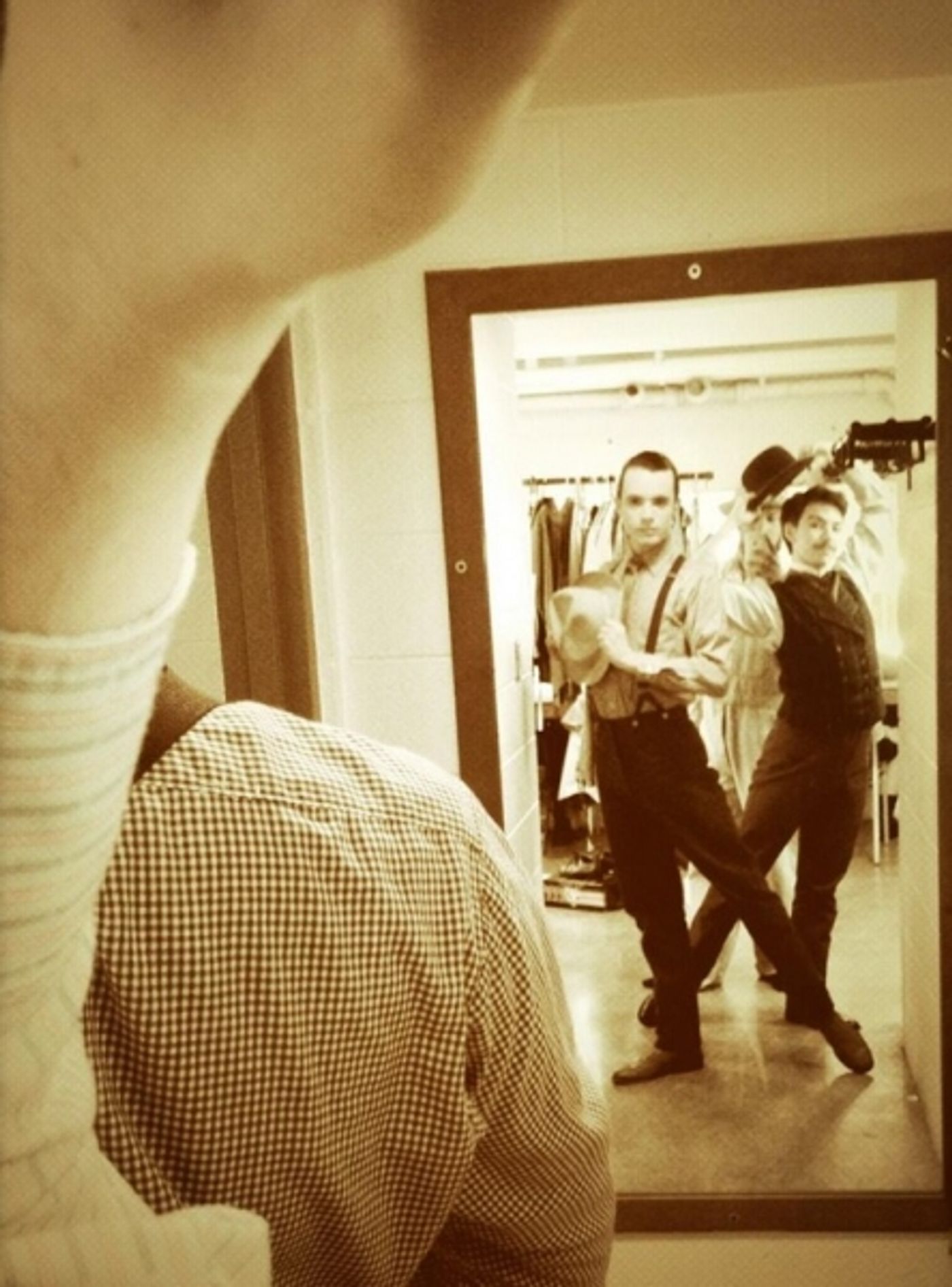 Photo Flash: Saturday Intermission Pics, Nov 9  - 'GREAT COMET' Takes on THOR, KINKY BOOTS Celebrates 'Movember' and More!  Image