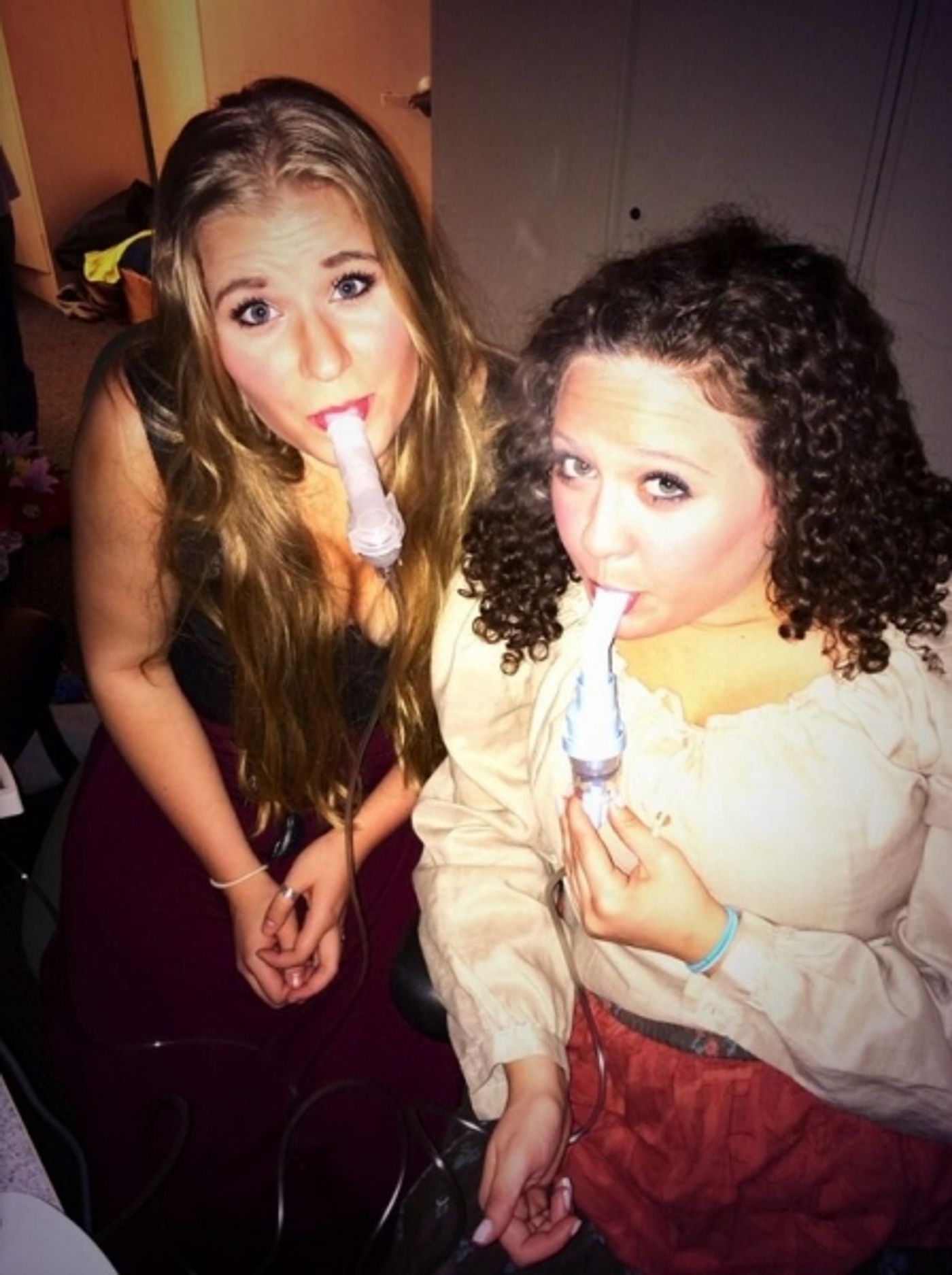 Photo Flash: Saturday Intermission Pics, Nov 9  - 'GREAT COMET' Takes on THOR, KINKY BOOTS Celebrates 'Movember' and More!  Image