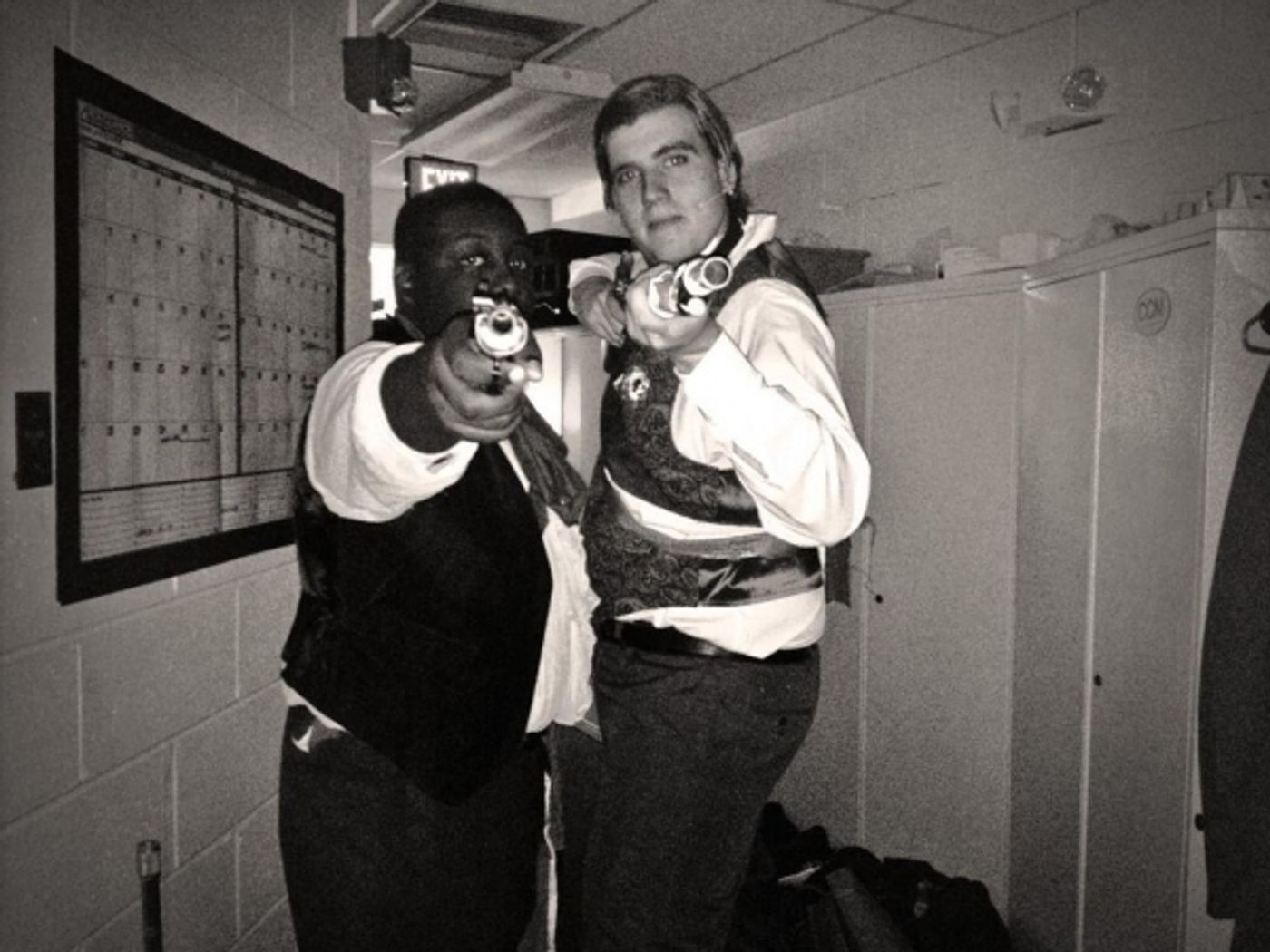 Photo Flash: Saturday Intermission Pics, Nov 9  - 'GREAT COMET' Takes on THOR, KINKY BOOTS Celebrates 'Movember' and More!  Image