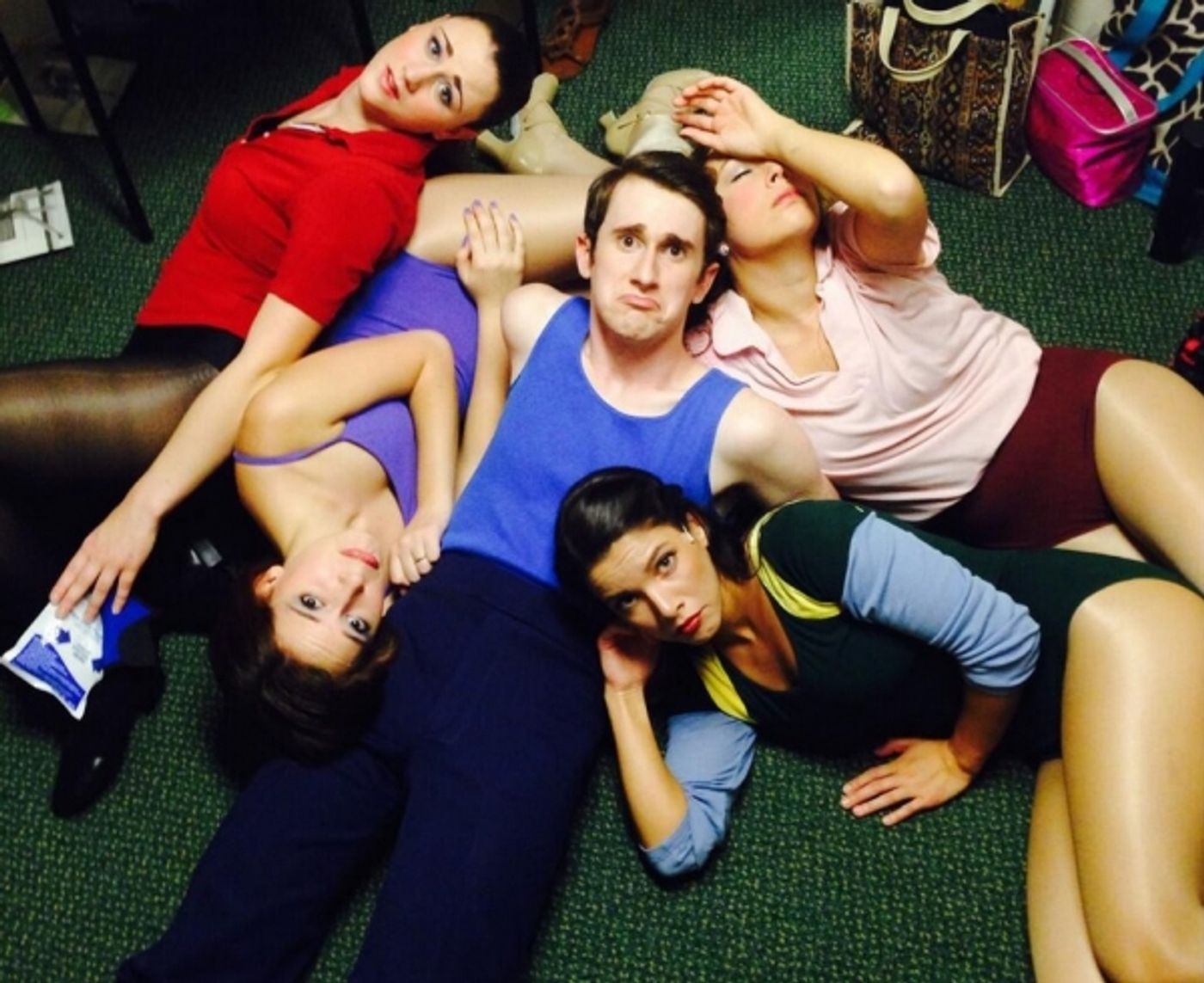 Photo Flash: Saturday Intermission Pics, Nov 9  - 'GREAT COMET' Takes on THOR, KINKY BOOTS Celebrates 'Movember' and More!  Image