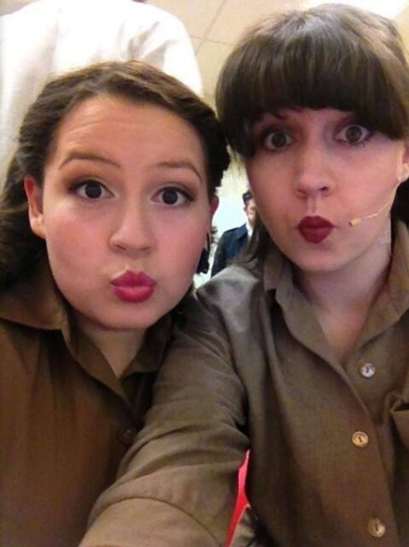 Photo Flash: Saturday Intermission Pics, Nov 9  - 'GREAT COMET' Takes on THOR, KINKY BOOTS Celebrates 'Movember' and More!  Image