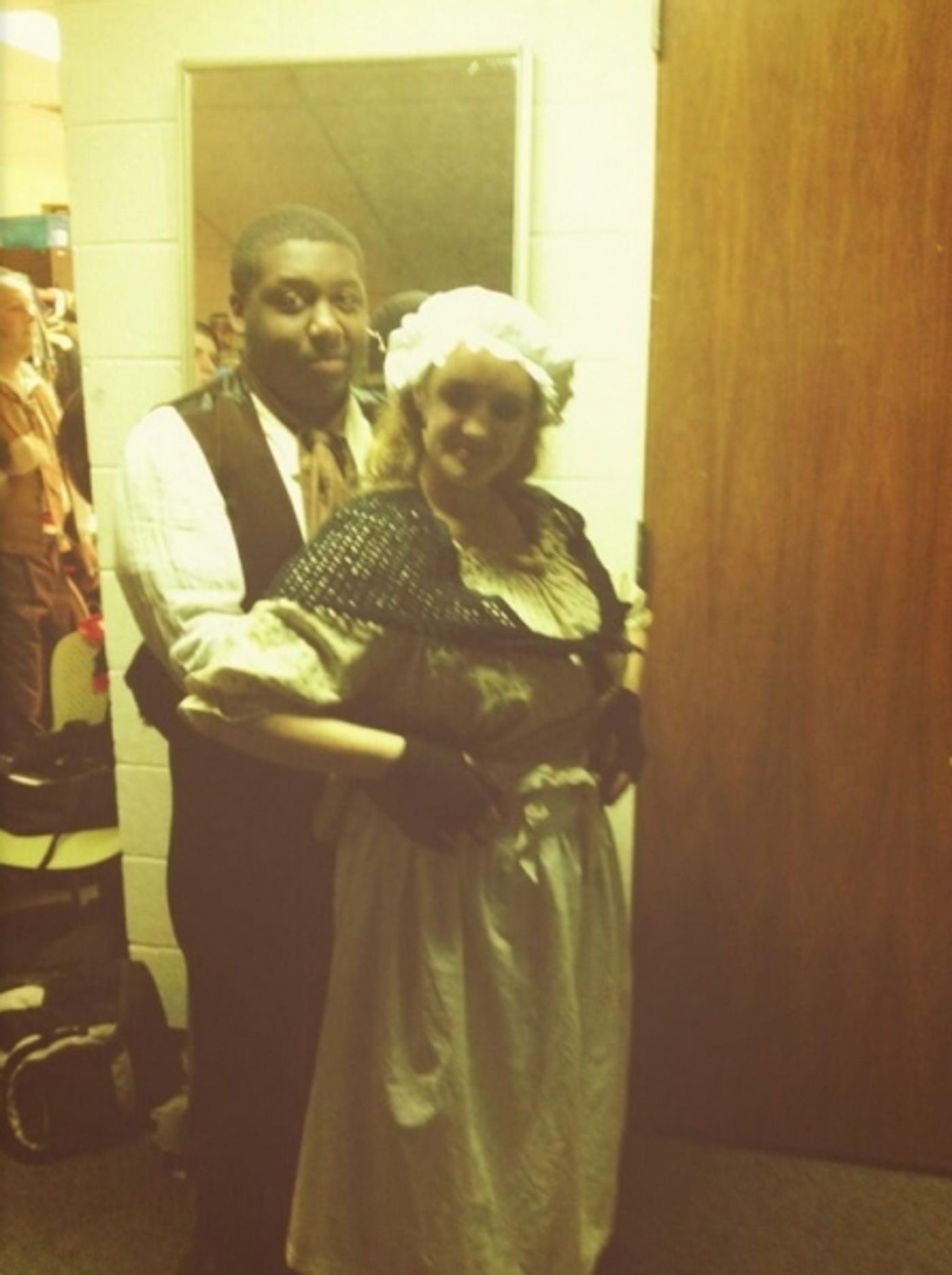 Photo Flash: Saturday Intermission Pics, Nov 9  - 'GREAT COMET' Takes on THOR, KINKY BOOTS Celebrates 'Movember' and More!  Image