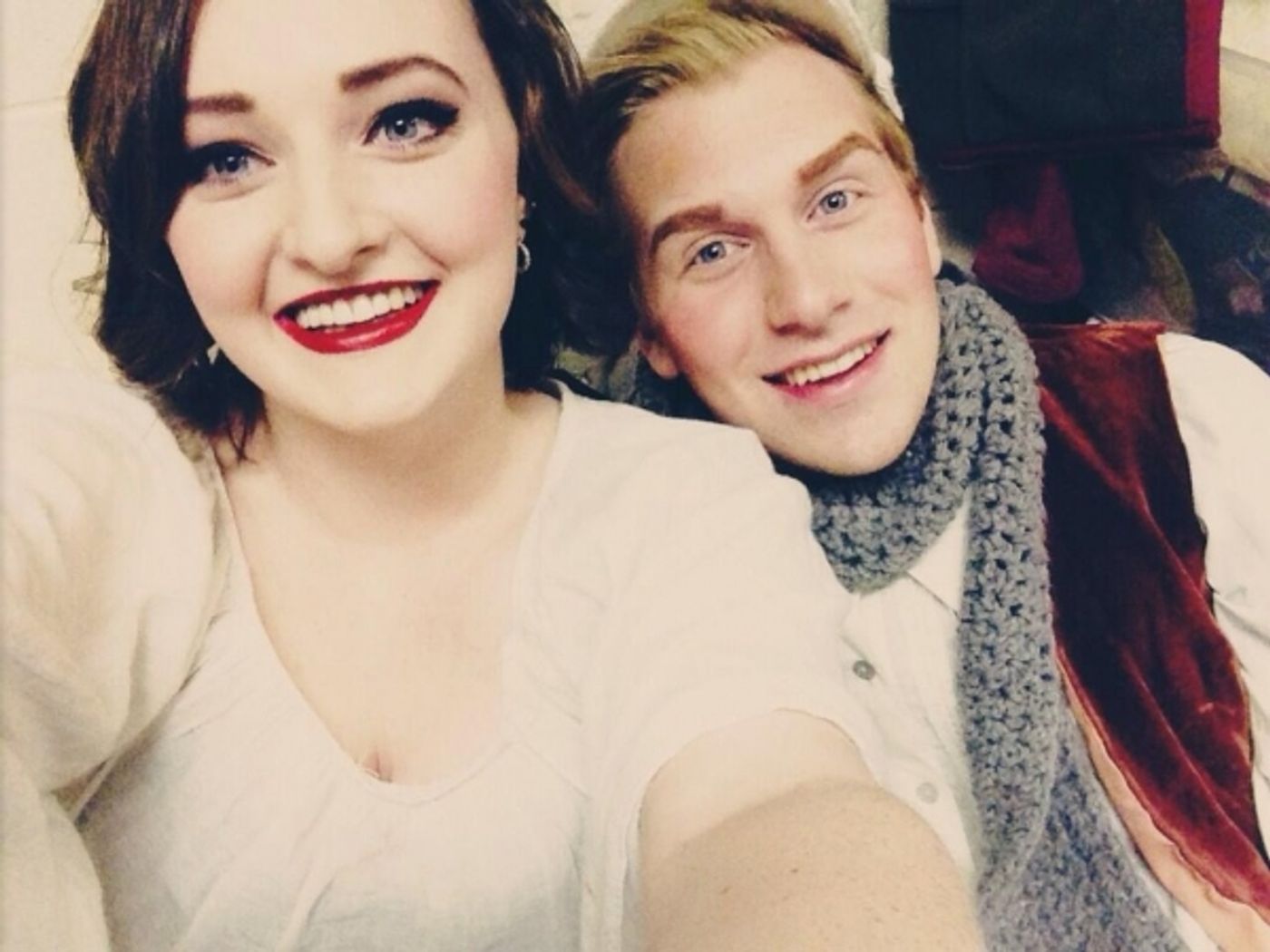 Photo Flash: Saturday Intermission Pics, Nov 9  - 'GREAT COMET' Takes on THOR, KINKY BOOTS Celebrates 'Movember' and More!  Image