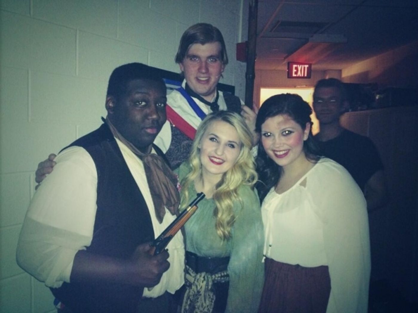 Photo Flash: Saturday Intermission Pics, Nov 9  - 'GREAT COMET' Takes on THOR, KINKY BOOTS Celebrates 'Movember' and More!  Image