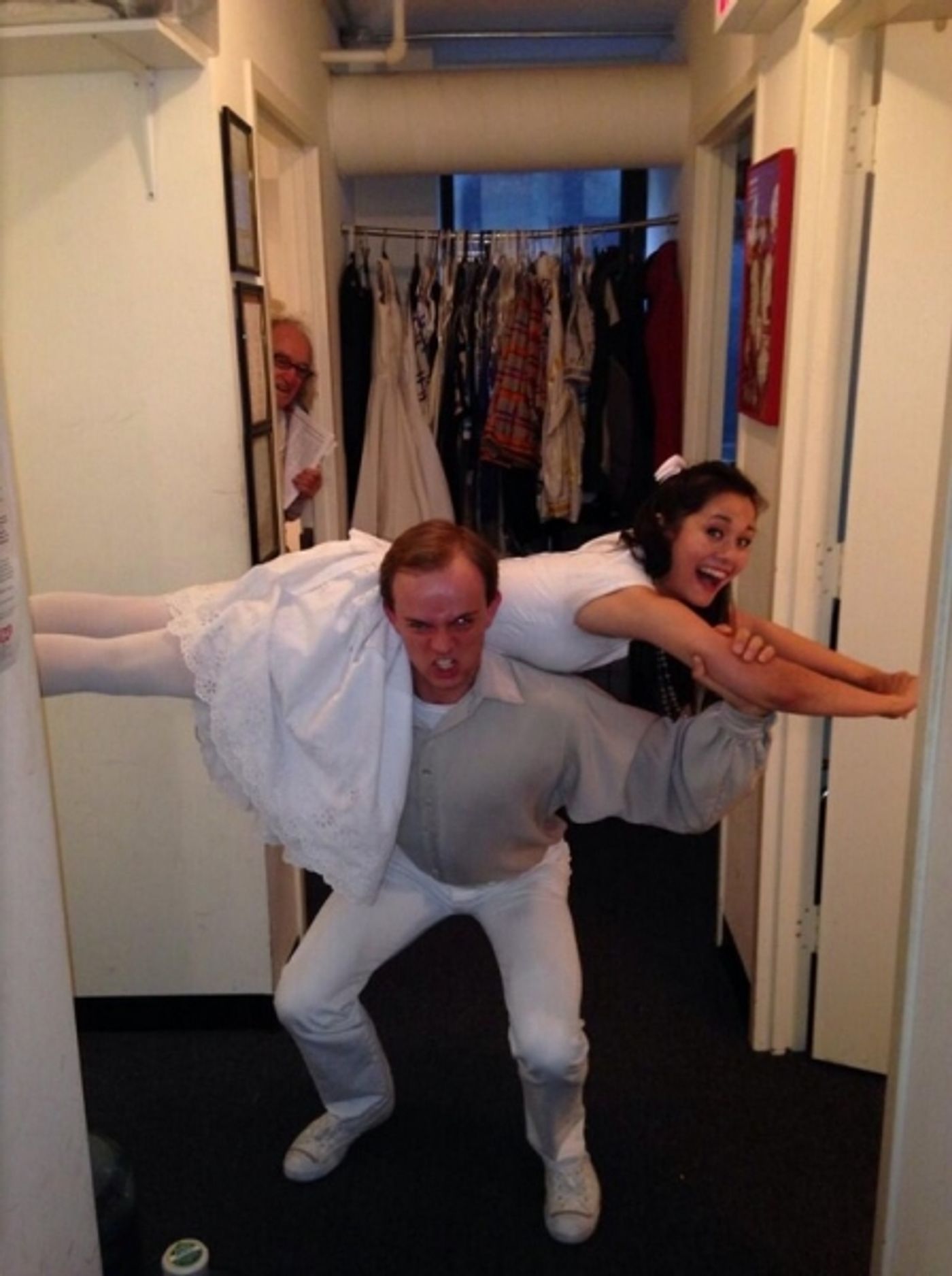 Photo Flash: Saturday Intermission Pics, Nov 9  - 'GREAT COMET' Takes on THOR, KINKY BOOTS Celebrates 'Movember' and More!  Image