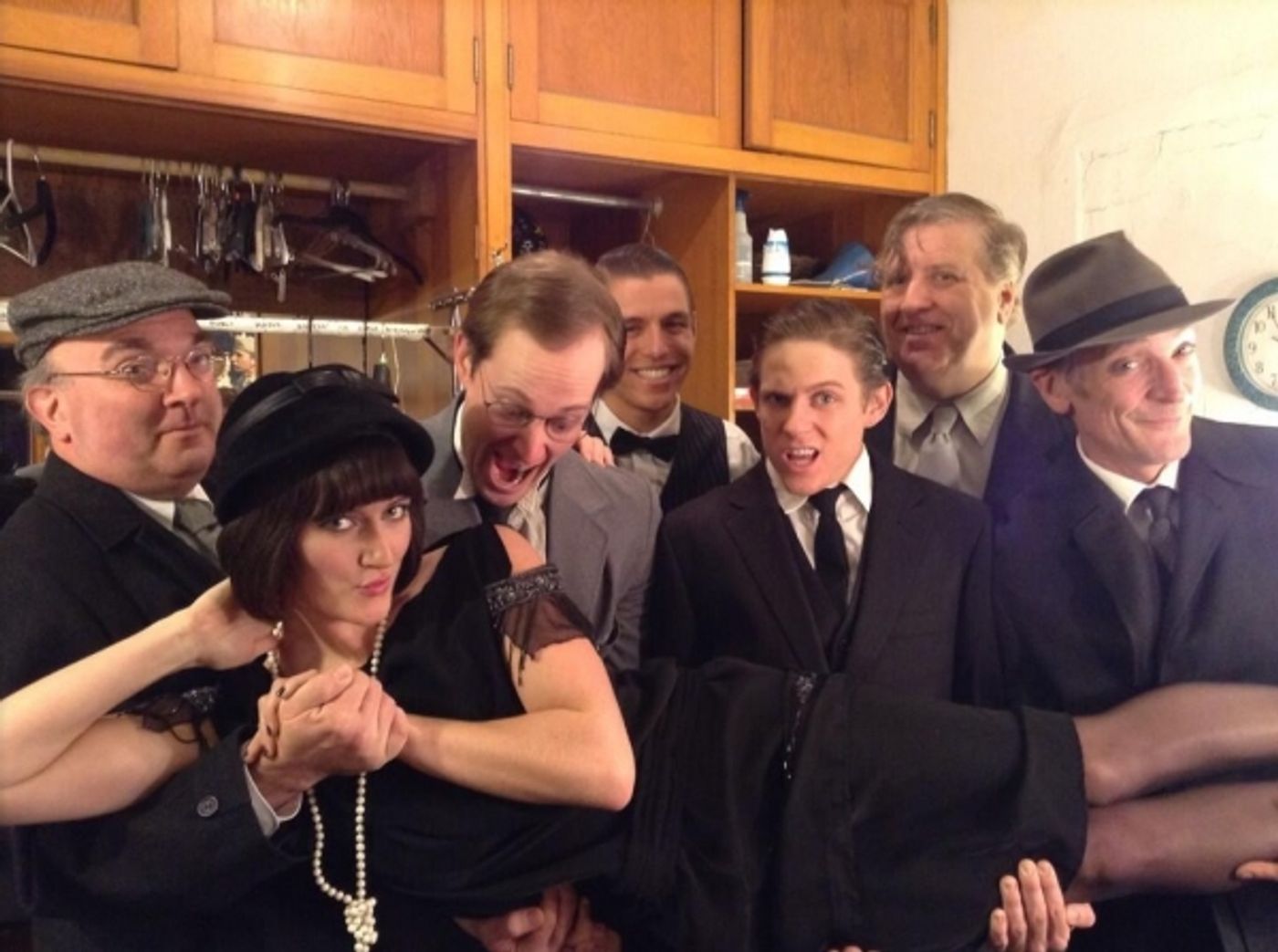 Photo Flash: Saturday Intermission Pics, Nov 9  - 'GREAT COMET' Takes on THOR, KINKY BOOTS Celebrates 'Movember' and More!  Image