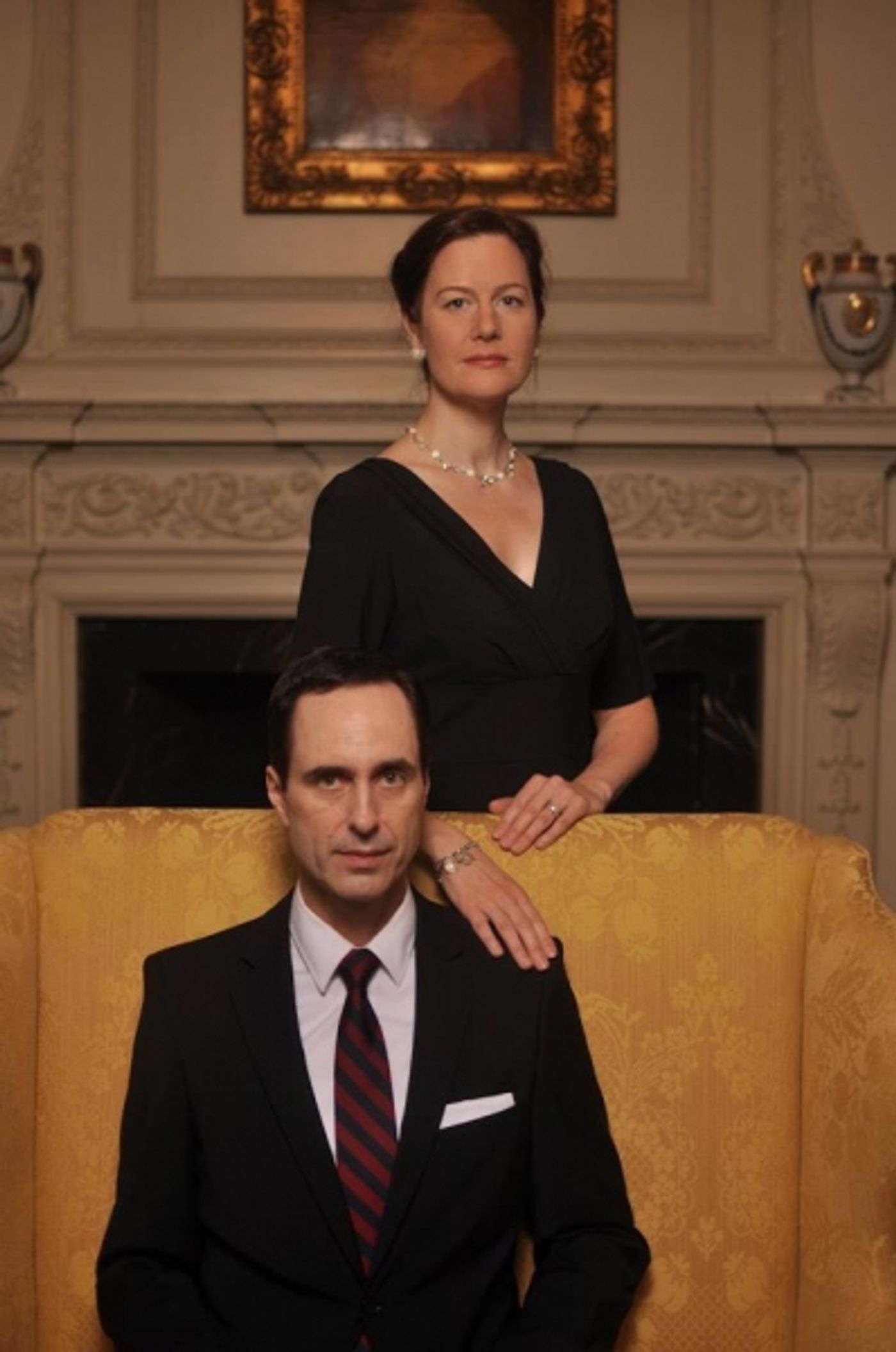 Photo Flash: Bill Connington and AnnMarie Benedict Preview LOVE LETTERS; Plays 11/14 at Colonial Dames Museum House Image