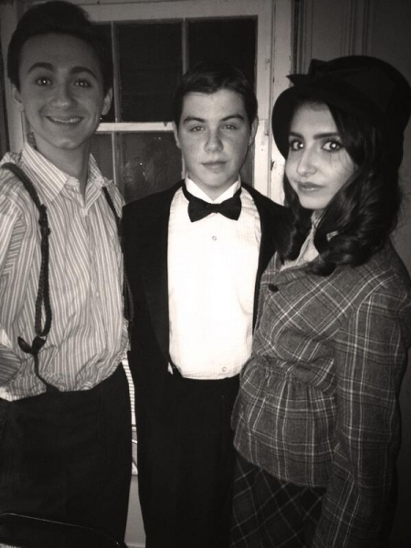 Photo Flash: Saturday Intermission Pics, Nov. 9 - Part 2 - Nick Spangler Gets Some Love Before Departing CINDERELLA; Plus NEWSIES, THE PHANTOM OF THE OPERA & More!  Image