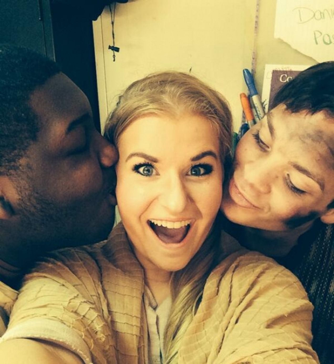 Photo Flash: Saturday Intermission Pics, Nov. 9 - Part 2 - Nick Spangler Gets Some Love Before Departing CINDERELLA; Plus NEWSIES, THE PHANTOM OF THE OPERA & More!  Image