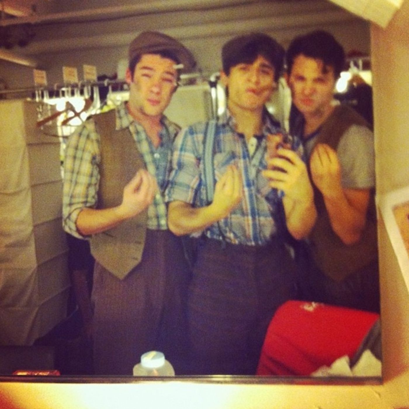 Photo Flash: Saturday Intermission Pics, Nov. 9 - Part 2 - Nick Spangler Gets Some Love Before Departing CINDERELLA; Plus NEWSIES, THE PHANTOM OF THE OPERA & More!  Image