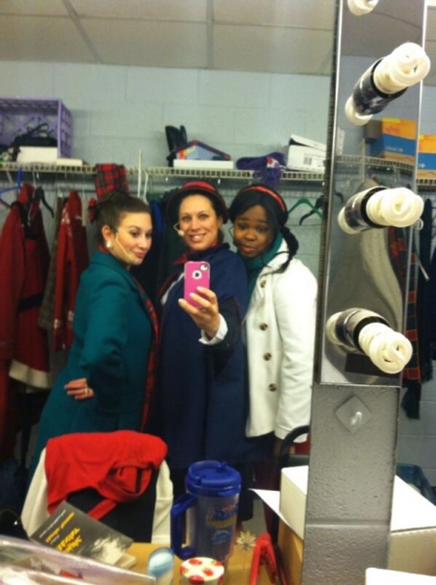 Photo Flash: Saturday Intermission Pics, Nov. 9 - Part 2 - Nick Spangler Gets Some Love Before Departing CINDERELLA; Plus NEWSIES, THE PHANTOM OF THE OPERA & More!  Image