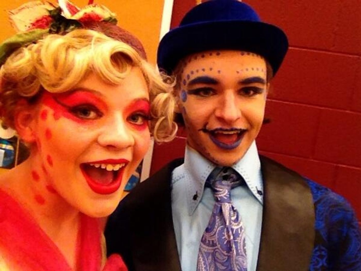 Photo Flash: Saturday Intermission Pics, Nov. 9 - Part 2 - Nick Spangler Gets Some Love Before Departing CINDERELLA; Plus NEWSIES, THE PHANTOM OF THE OPERA & More!  Image