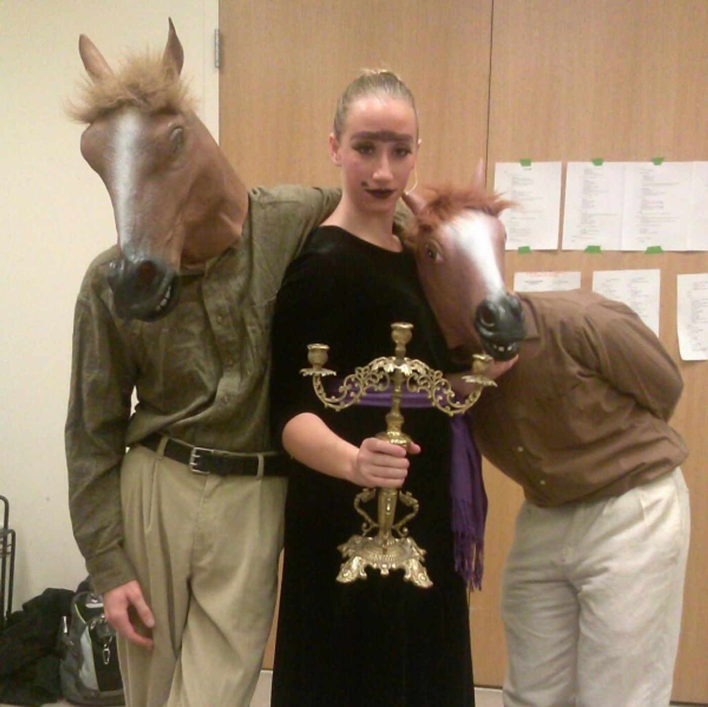 Photo Flash: Saturday Intermission Pics, Nov. 9 - Part 2 - Nick Spangler Gets Some Love Before Departing CINDERELLA; Plus NEWSIES, THE PHANTOM OF THE OPERA & More!  Image