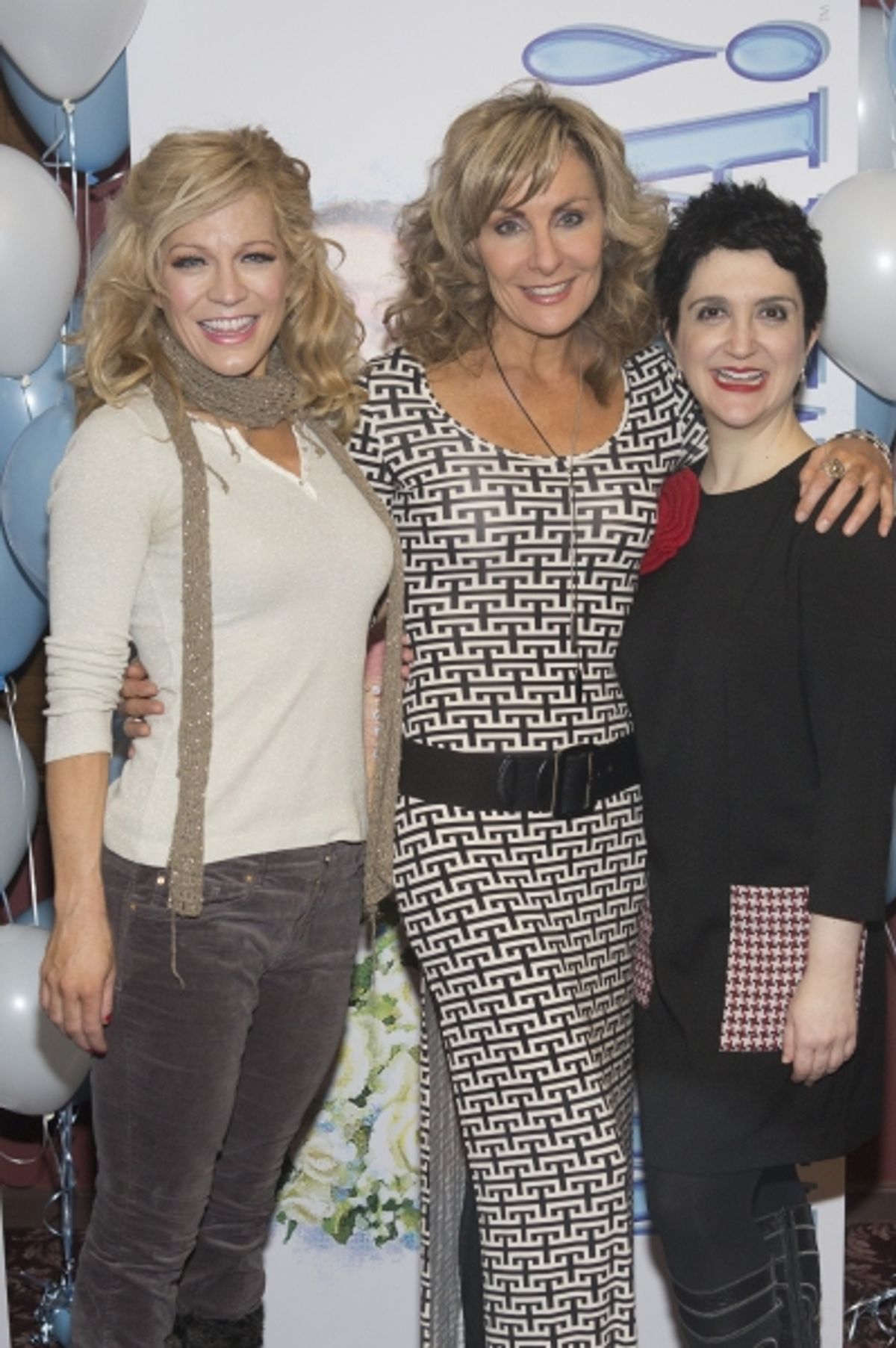 Felicia Finley, Judy McLane and Lauren Cohn at 