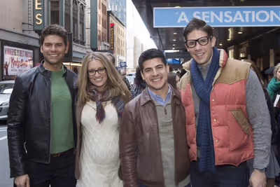 Frank DiLella and friends Photo