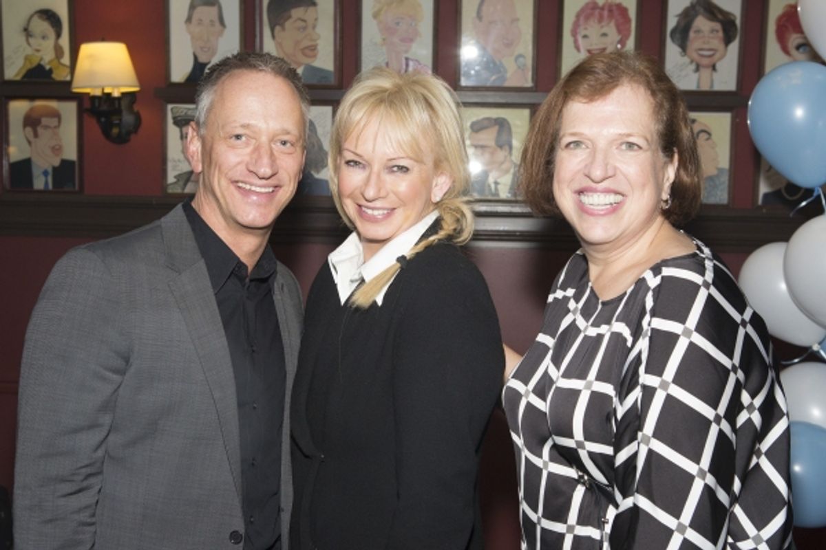 Devin Keudell, Judy Craymer and Rina Saltzman at 