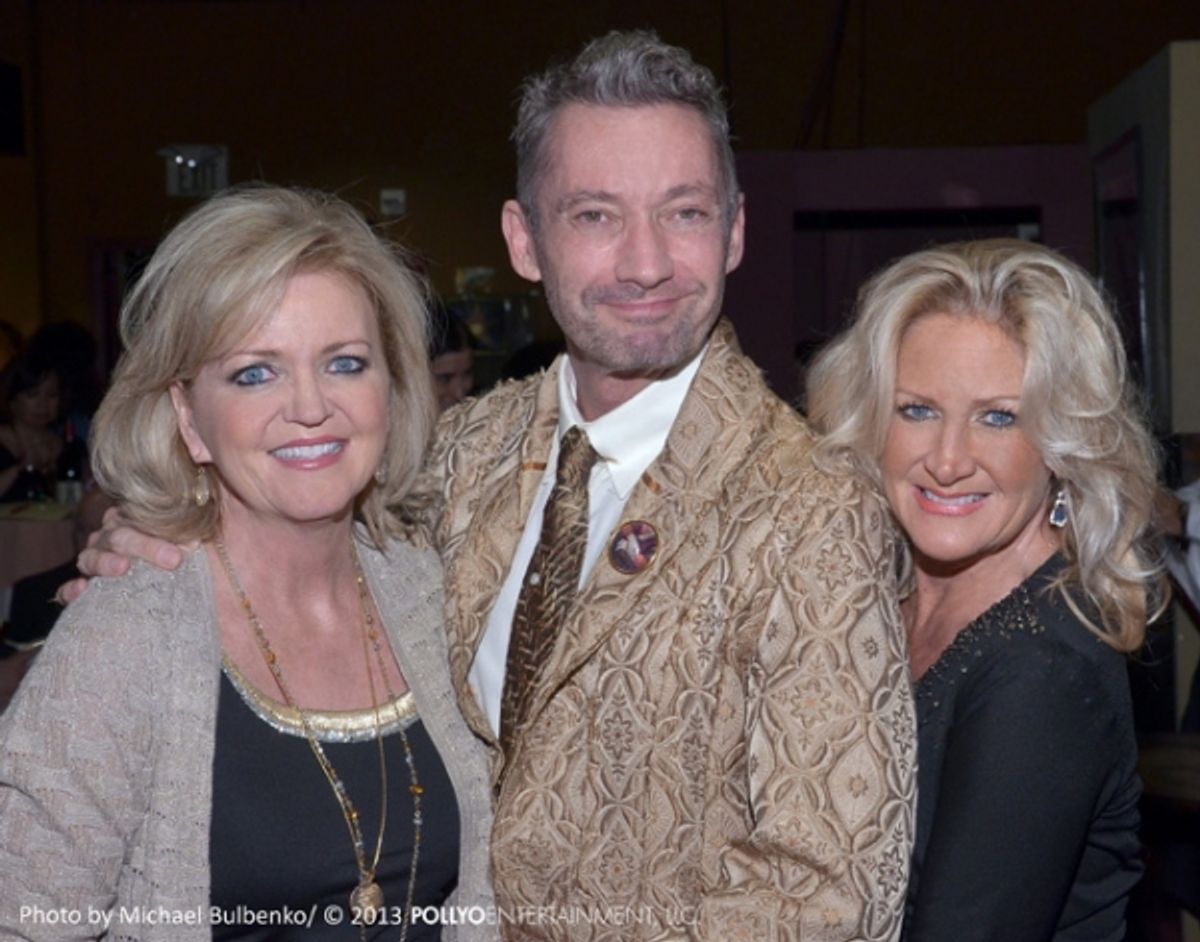 The original King Kids from TV''s King Family Show, all grown up, attend vocal group The Four King Cousins first concert appearance in three decades at The Catalina Jazz Club in Hollywood, CA on November 6, 2013. (from left: Laurette Walton, Cam Clarke an at 