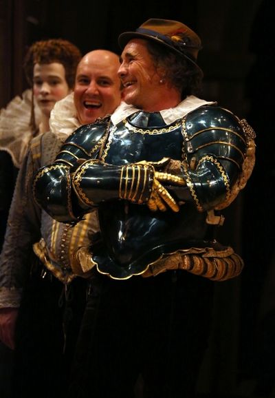 Joseph Timms, Paul Chahidi and Mark Rylance  Photo