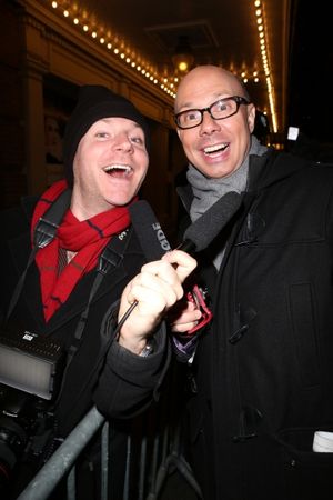 Journalists Seth Walters and Richard Ridge @ BroadwayWorld Journalists Seth Walters and Richard Ridge Photo