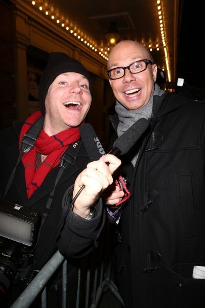 Journalists Seth Walters and Richard Ridge  Photo