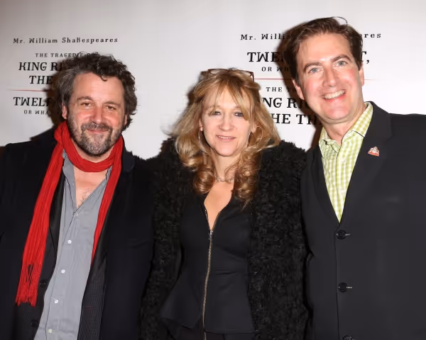Dominic Dromgoole, Sonia Friedman and Neil Constable  Photo