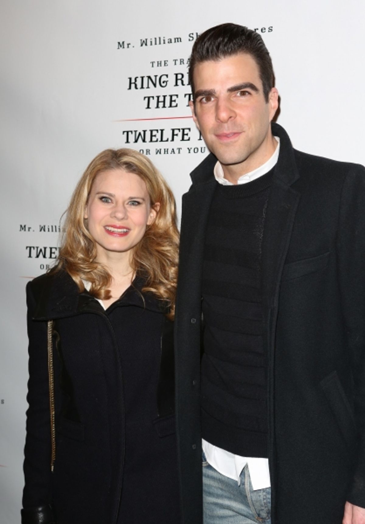Celia Keenan-Bolger and Zachary Quinto  at 