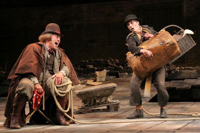 Shuler Hensley and Billy Crudup WAITING FOR GODOT Photo