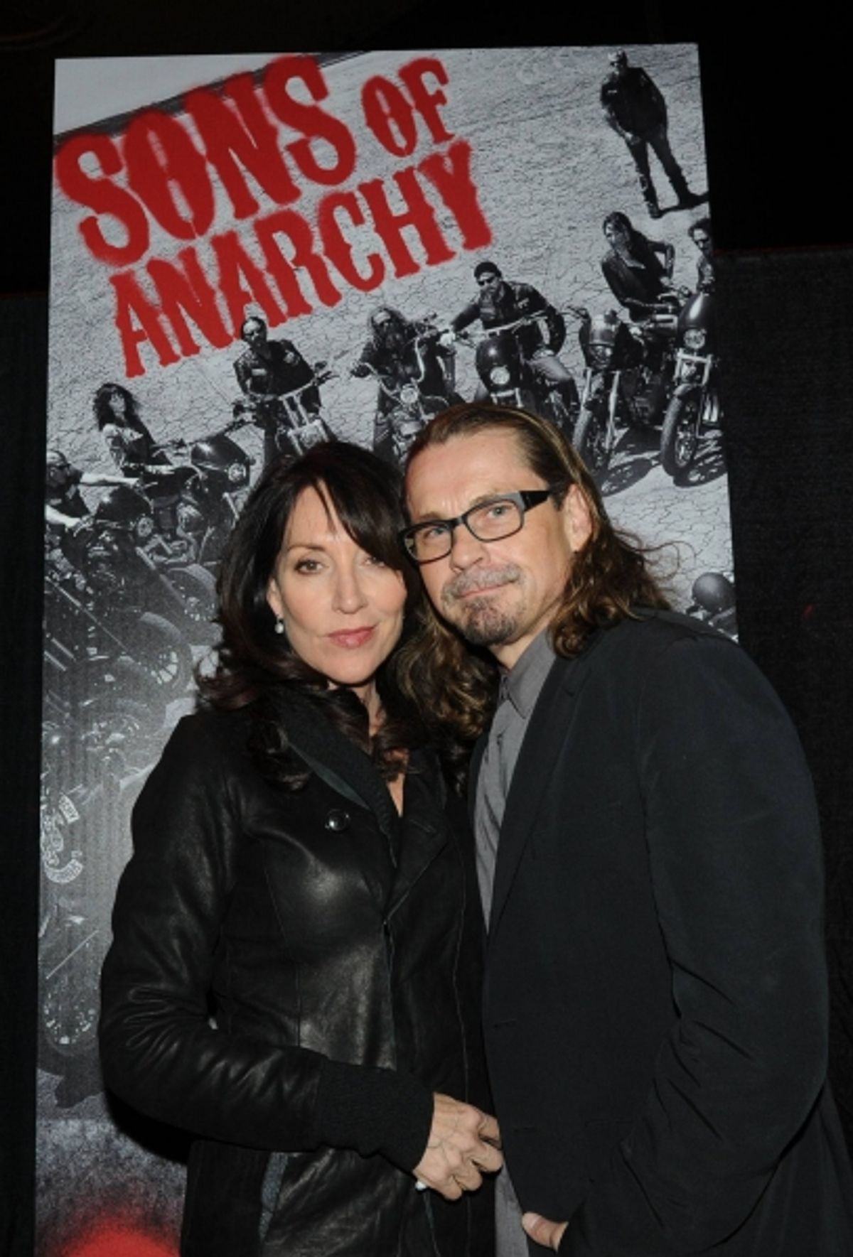 Katey Sagal, Kurt Sutter at 