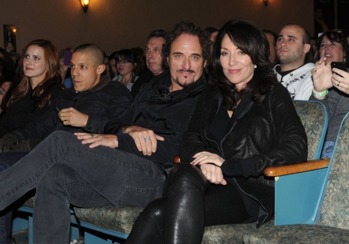Theo Rossi, Kim Coates, Katey Sagal at 